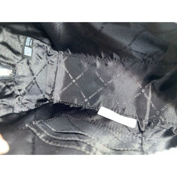 Michael Kors duffle crossbody bag XS purse MK signature black - Picture 11 of 12